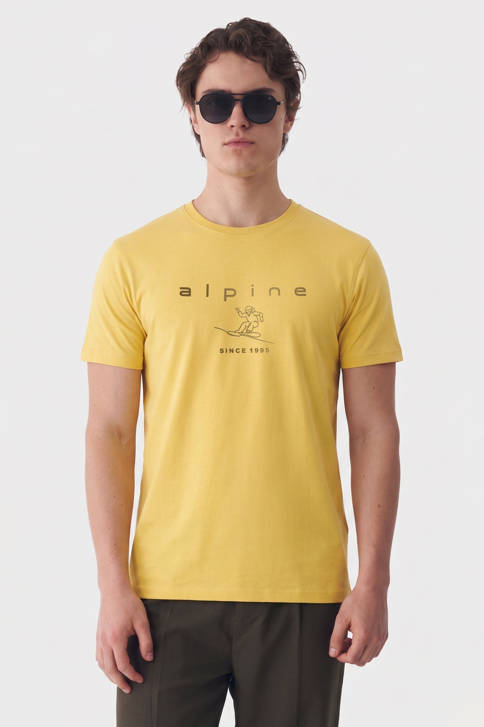 Alpine Men’s Lemon High Density Graphic Tee