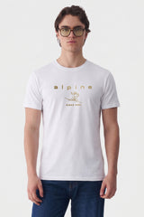 Alpine Men’s White High Density Graphic Tee