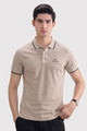 Alpine Men’s Sand Polo Shirt – Executive Fit
