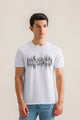 Alpine Soundwave Graphic T-Shirt White – Premium Cotton Tee