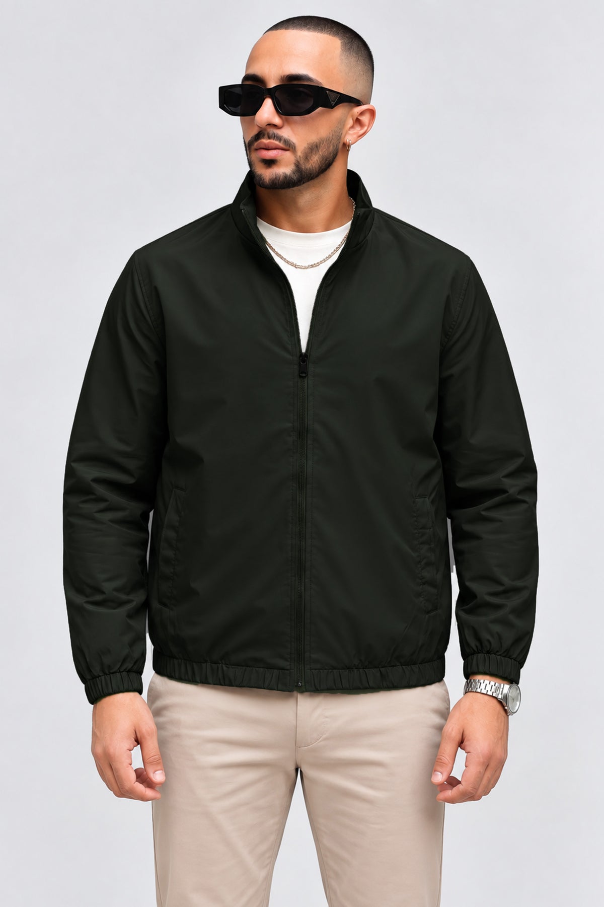 Alpine Men’s Wind Breaker Dark Green