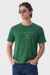 Alpine Men’s Forest Green High Density Graphic Tee