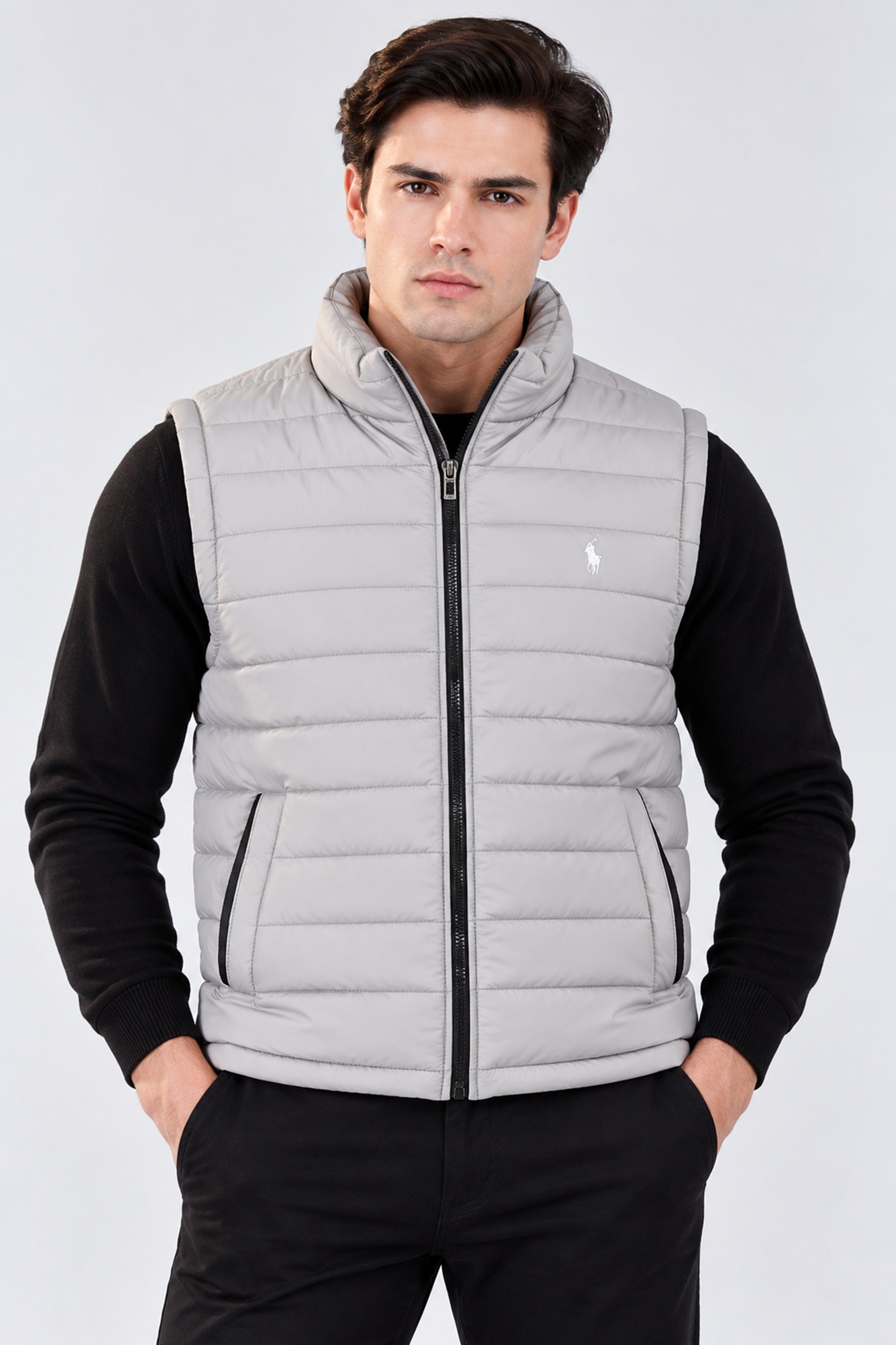 Alpine Men’s Imported Gilet Grey