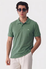 Alpine Men’s Hunter Green Polo – Elite Minimal Series