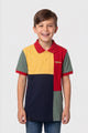 Alpine Kids Classic Polo Shirt Navy Blue – Block Edition