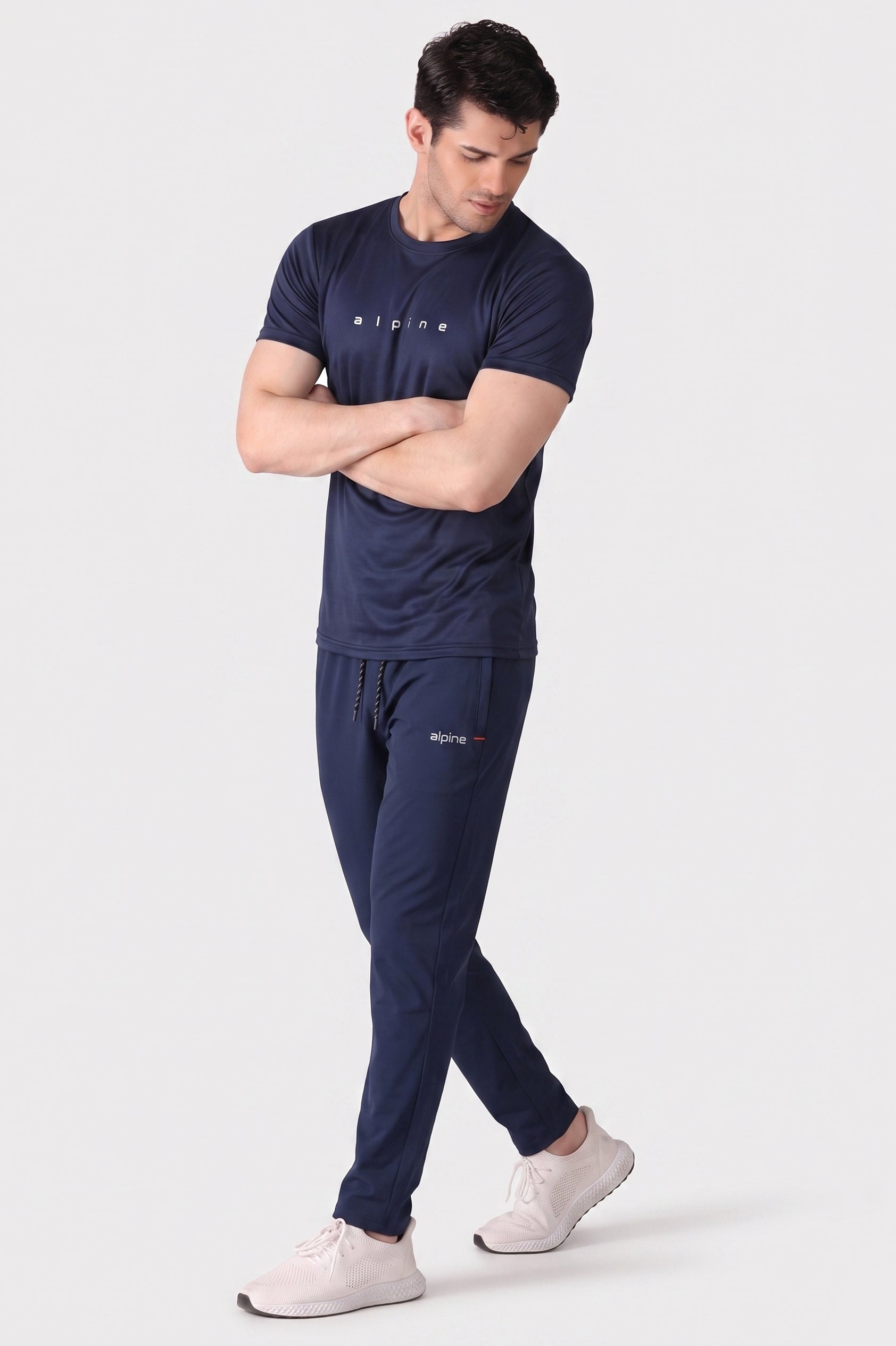 Alpine Men's - Imported Tracksuit - Blue