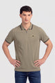 Alpine Men’s Skin Cotton Polo Shirt - Zip Edition