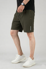 Alpine Men’s Olive Performance Training Shorts