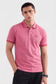 Alpine Men’s Smart Casual Cotton PQ Polo – Fuchsia