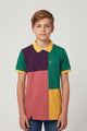Alpine Kids Classic Polo Shirt Ash Rose – Block Edition