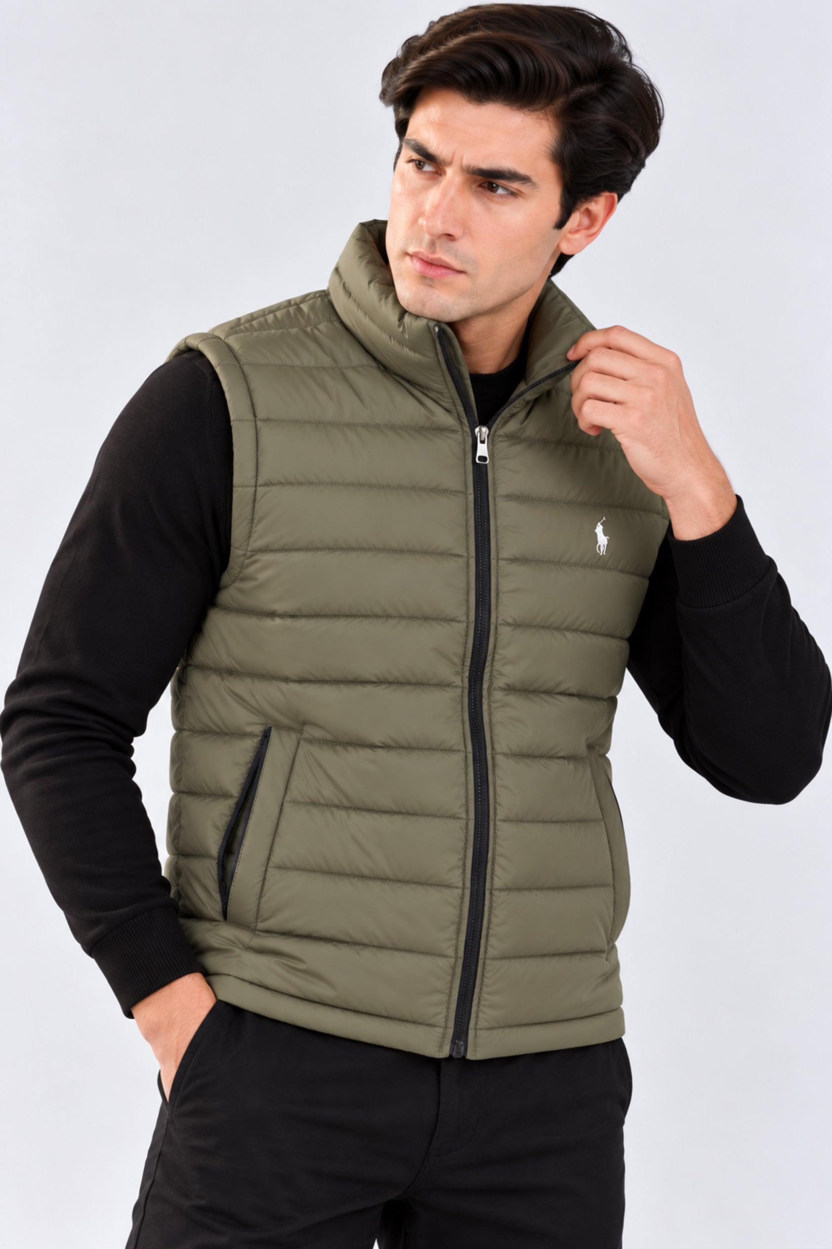Alpine Men’s Imported Gilet Olive