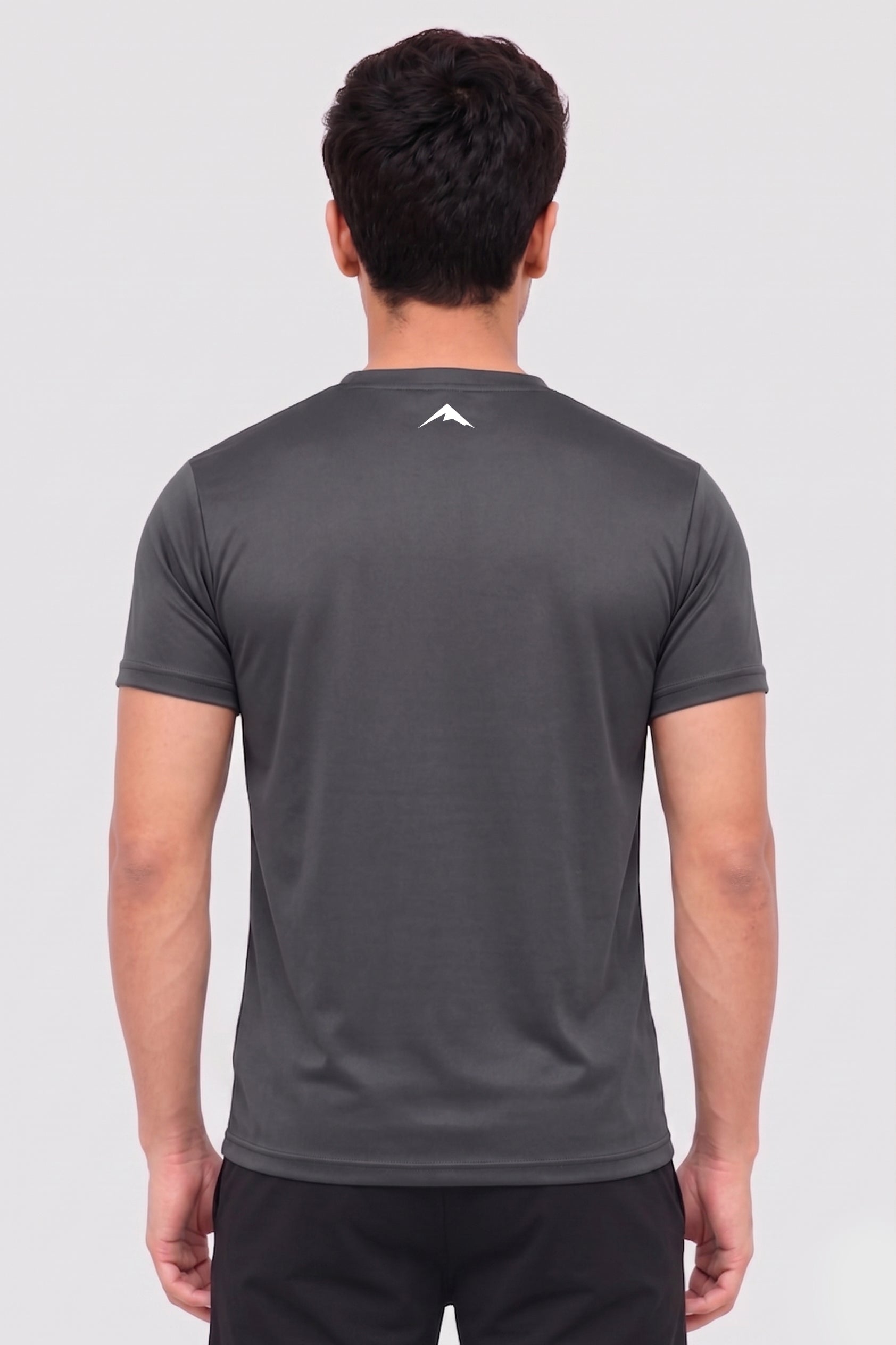 Alpine Men’s Dark Grey Imported Dry Fit T-Shirt – Performance Edition