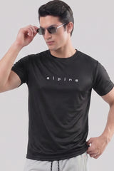 Alpine Men's - Imported Tracksuit - Silver Grey Black