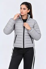 Alpine Women's Puffer Jacket Grey