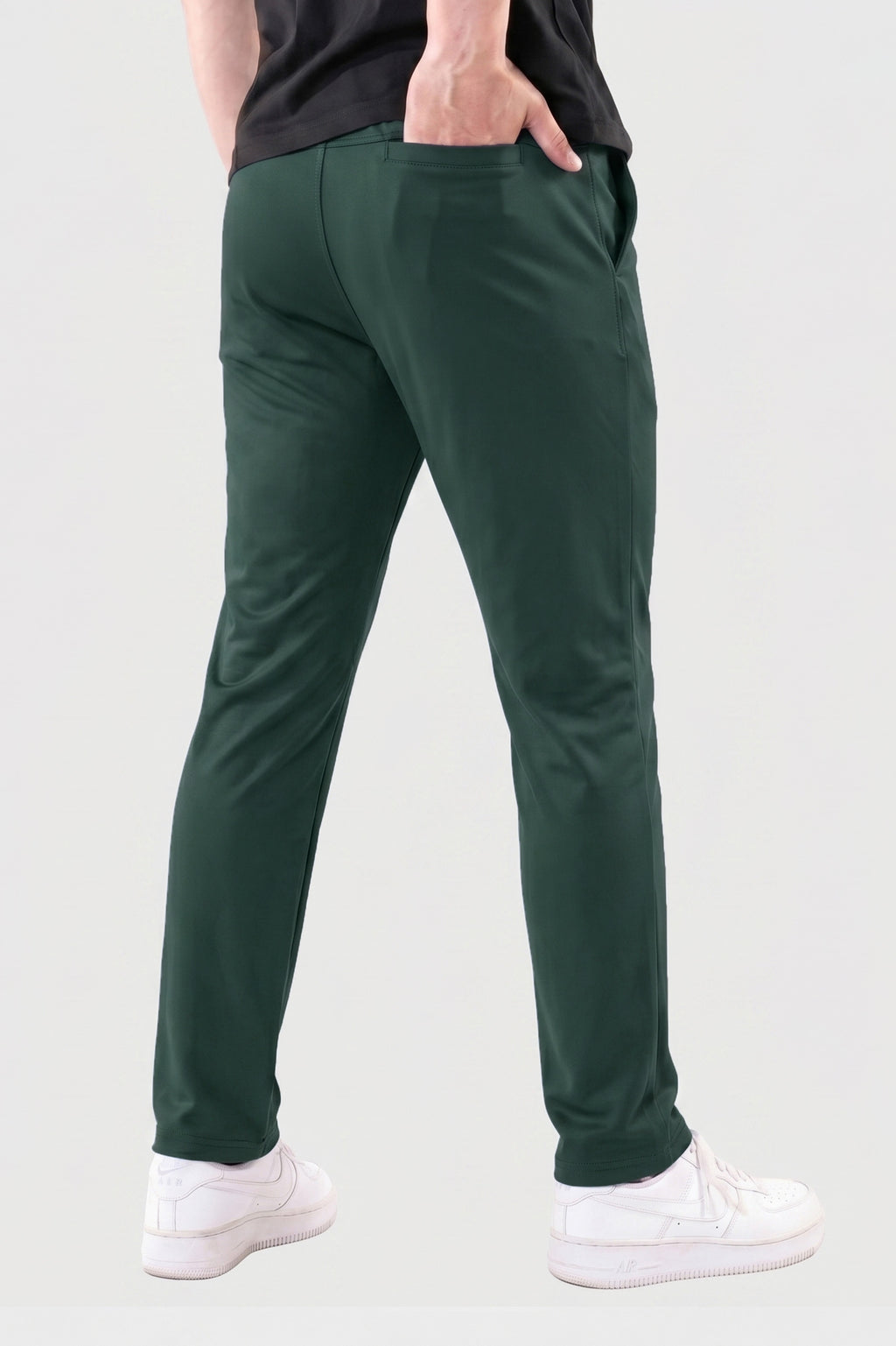 Alpine Men’s Green Performance Trousers – Active Fit Edition
