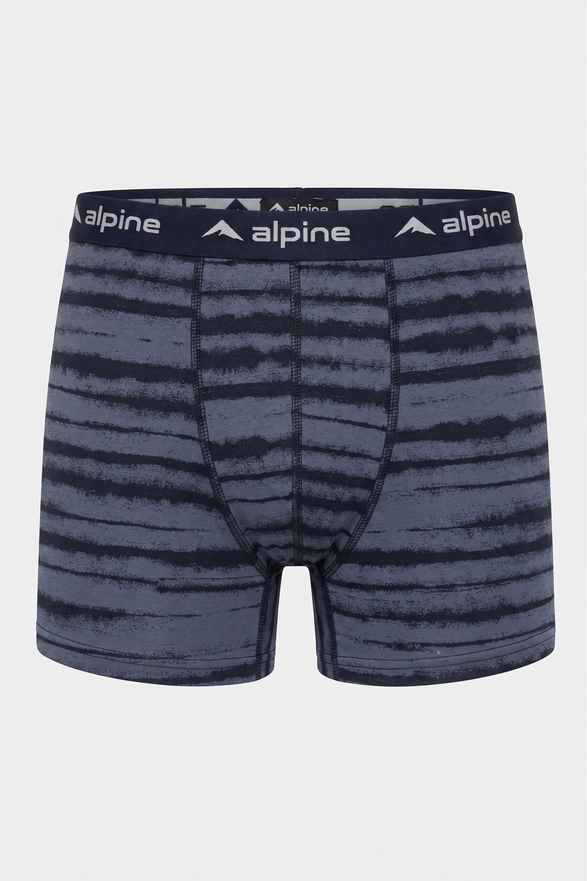 Alpine Men’s Blue Cotton Boxer – Premium Soft Fabric
