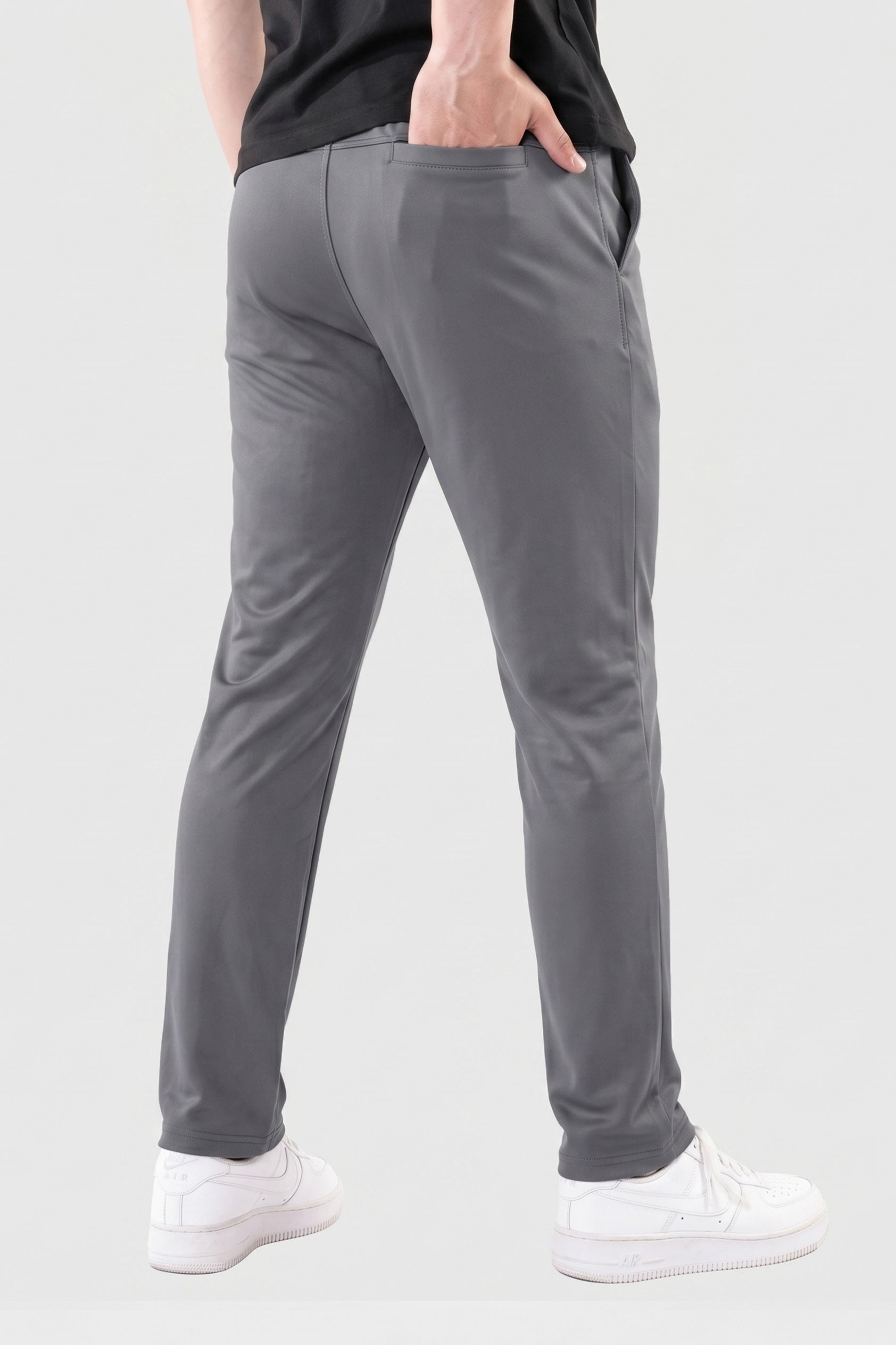 Alpine Men’s Grey Performance Trousers – Active Fit Edition