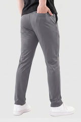 Alpine Men’s Grey Performance Trousers – Active Fit Edition