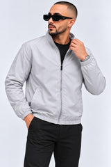 Alpine Men’s Wind Breaker Silver Grey