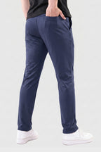 Alpine Men’s Navy Blue Performance Trousers – Active Fit Edition