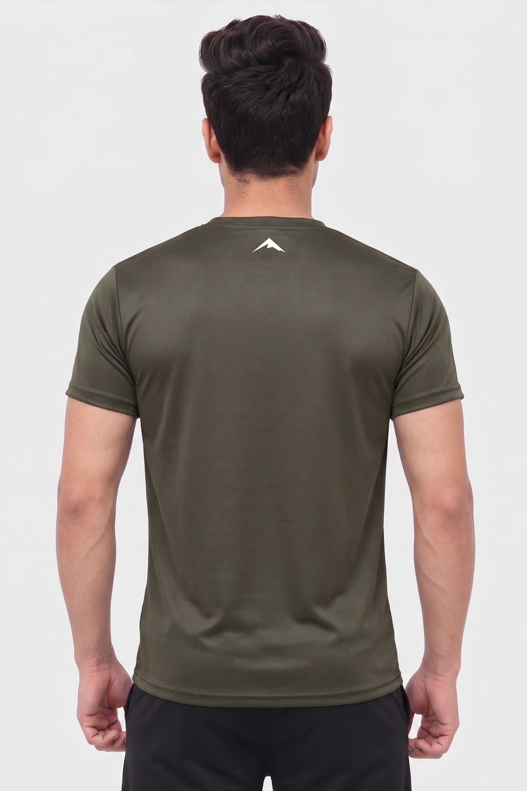 Alpine Men’s Olive Imported Dry Fit T-Shirt – Performance Edition