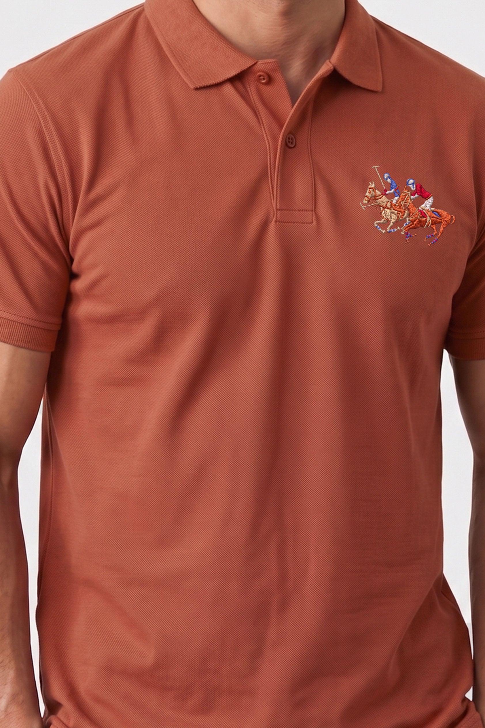 Alpine Men’s Mustard Cotton Polo Shirt - Pro Sport Edition
