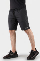 Alpine Men’s Black Imported Square Mesh  Lycra Short