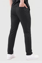 Alpine Men’s Black Performance Trousers – Active Fit Edition