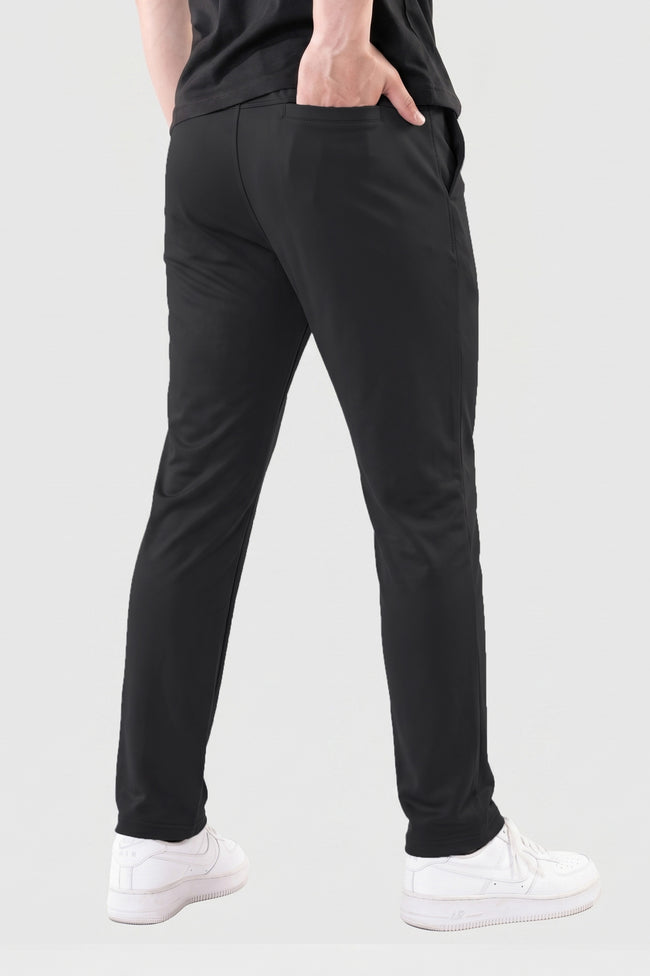 Alpine Men’s Black Performance Trousers – Active Fit Edition Main Image