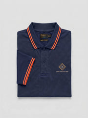 Alpine Men’s Navy Blue Cotton Polo Shirt - Limited Edition