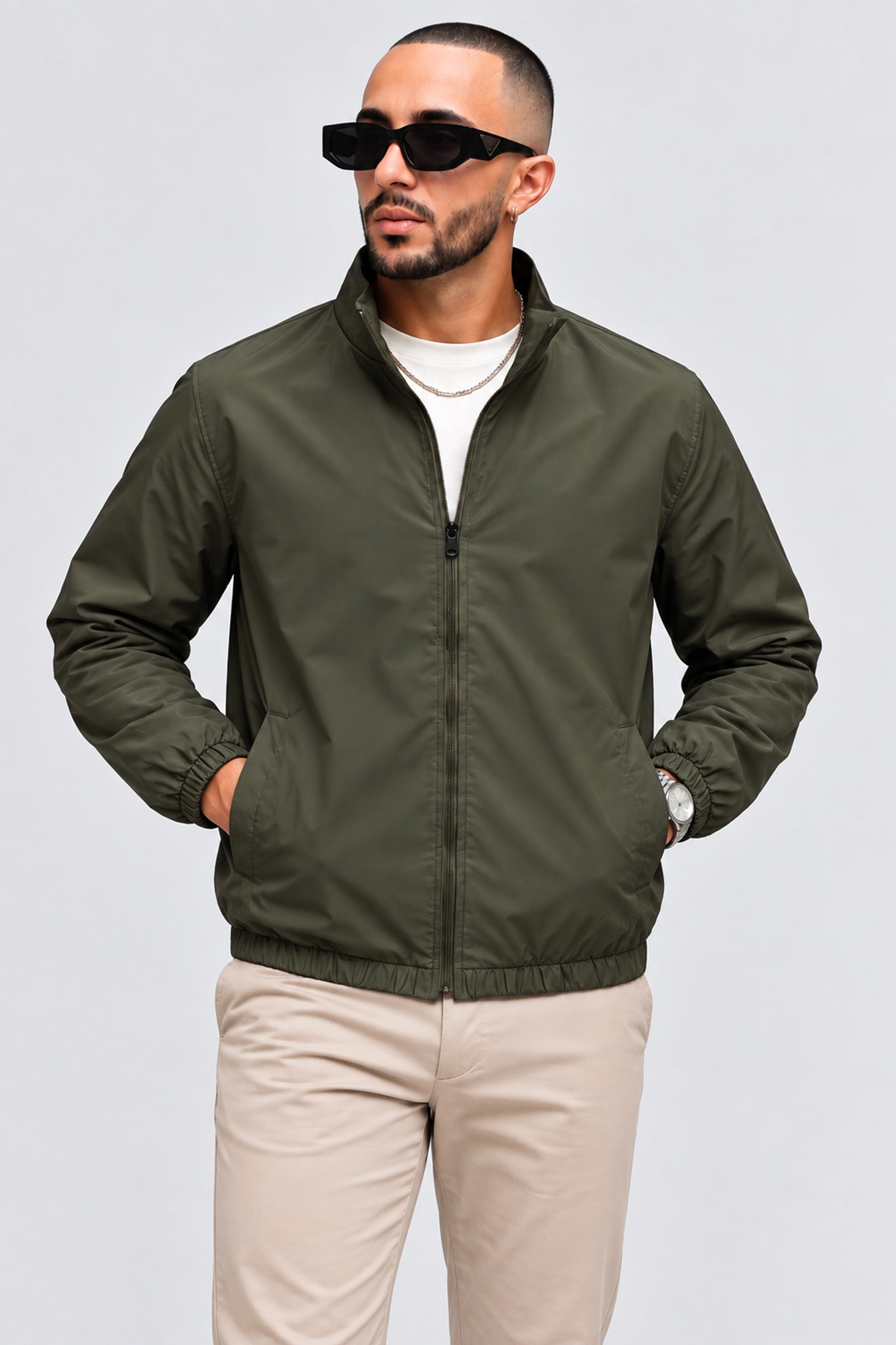 Alpine Men’s Wind Breaker Olive