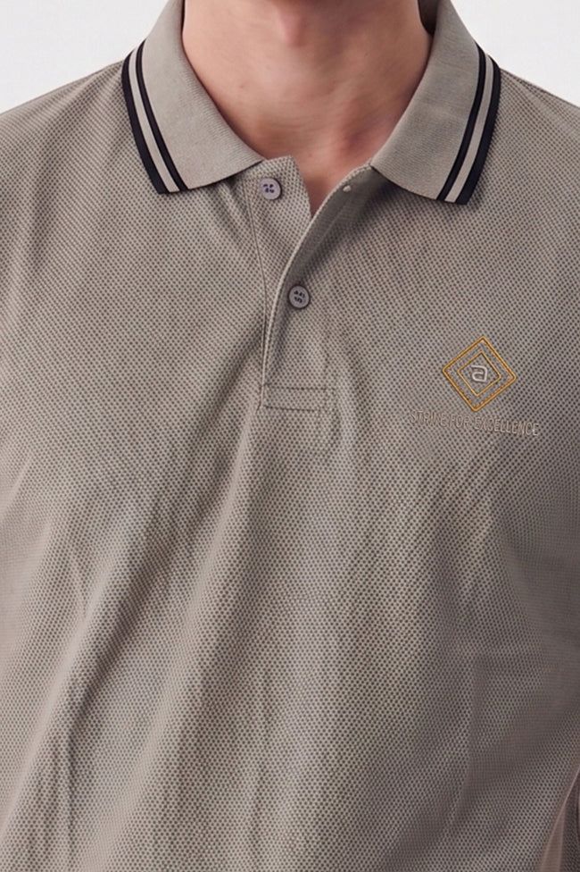Alpine Men’s Skin Cotton Polo Shirt - Limited Edition Main Image