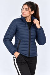 Alpine Women's Puffer Jacket Navy Blue