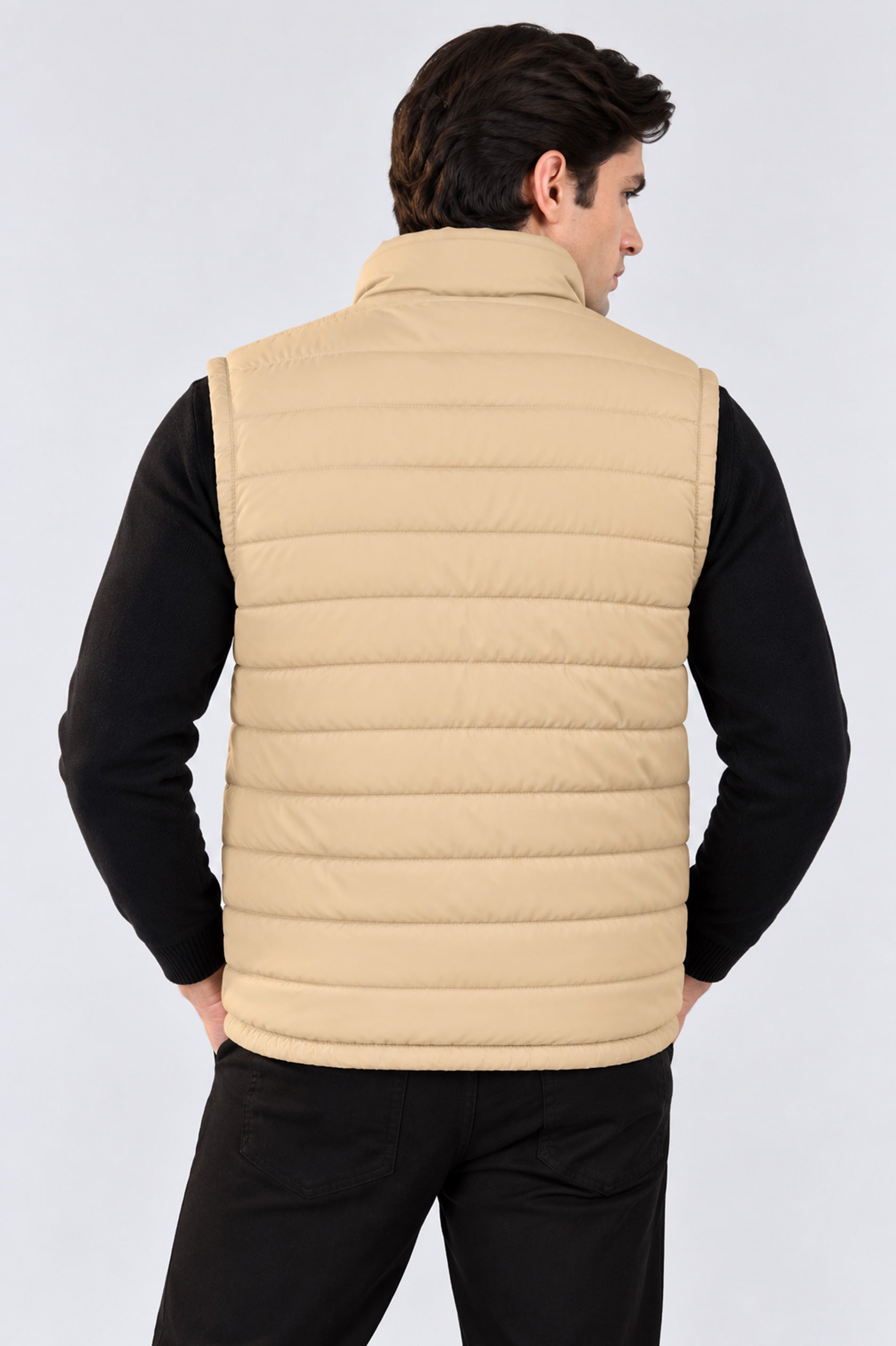 Alpine Men’s Imported Gilet Beige