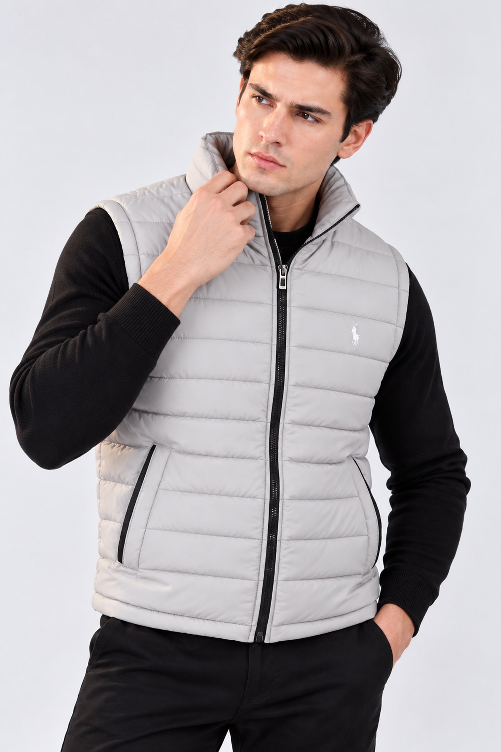 Alpine Men’s Imported Gilet Grey