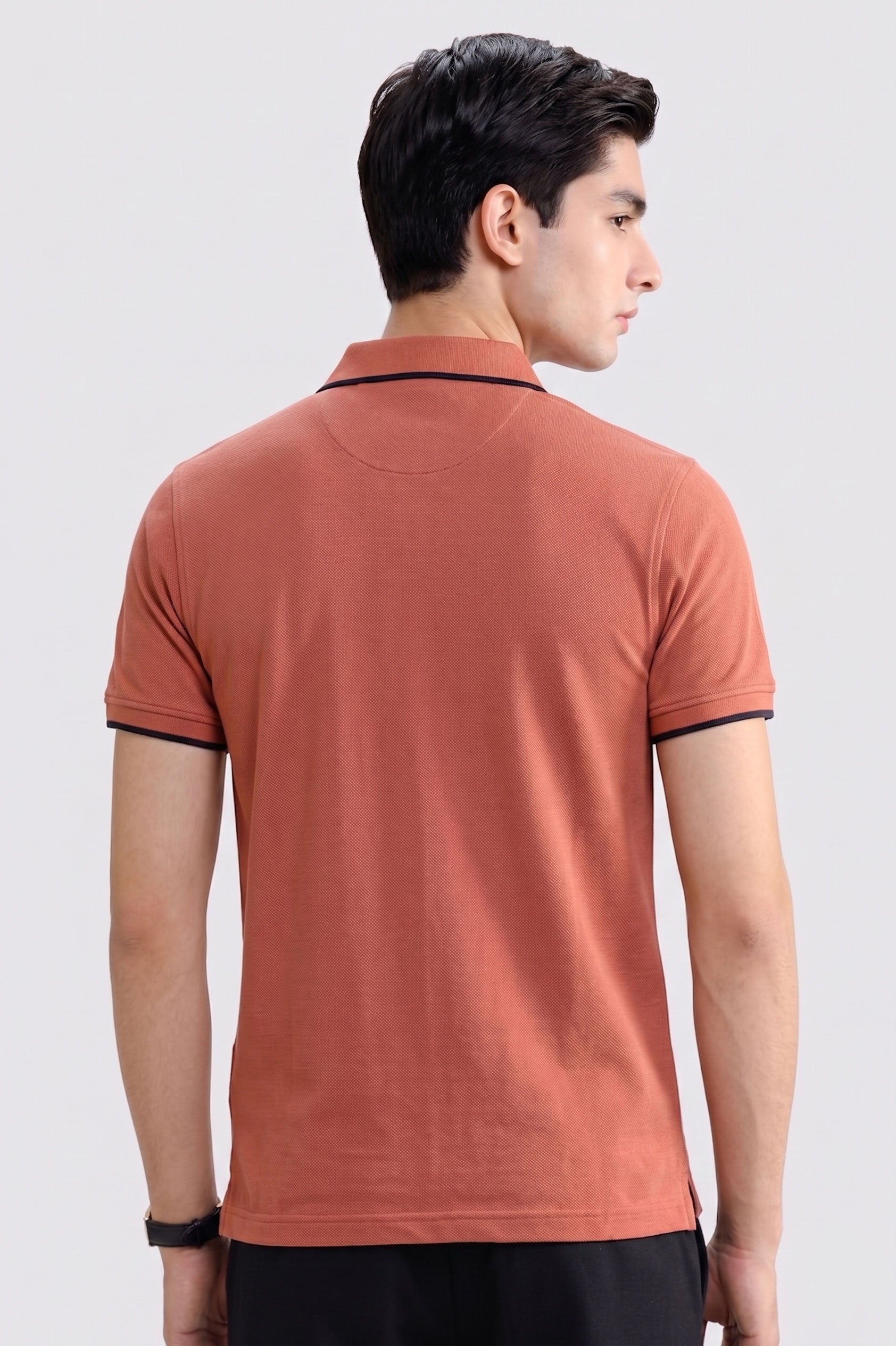 Alpine Men’s Mustard Polo Shirt – Executive Fit