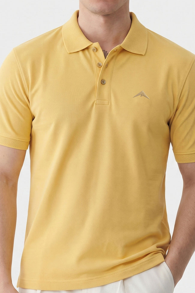 Alpine Men’s Lemon Polo – Elite Minimal Series Main Image