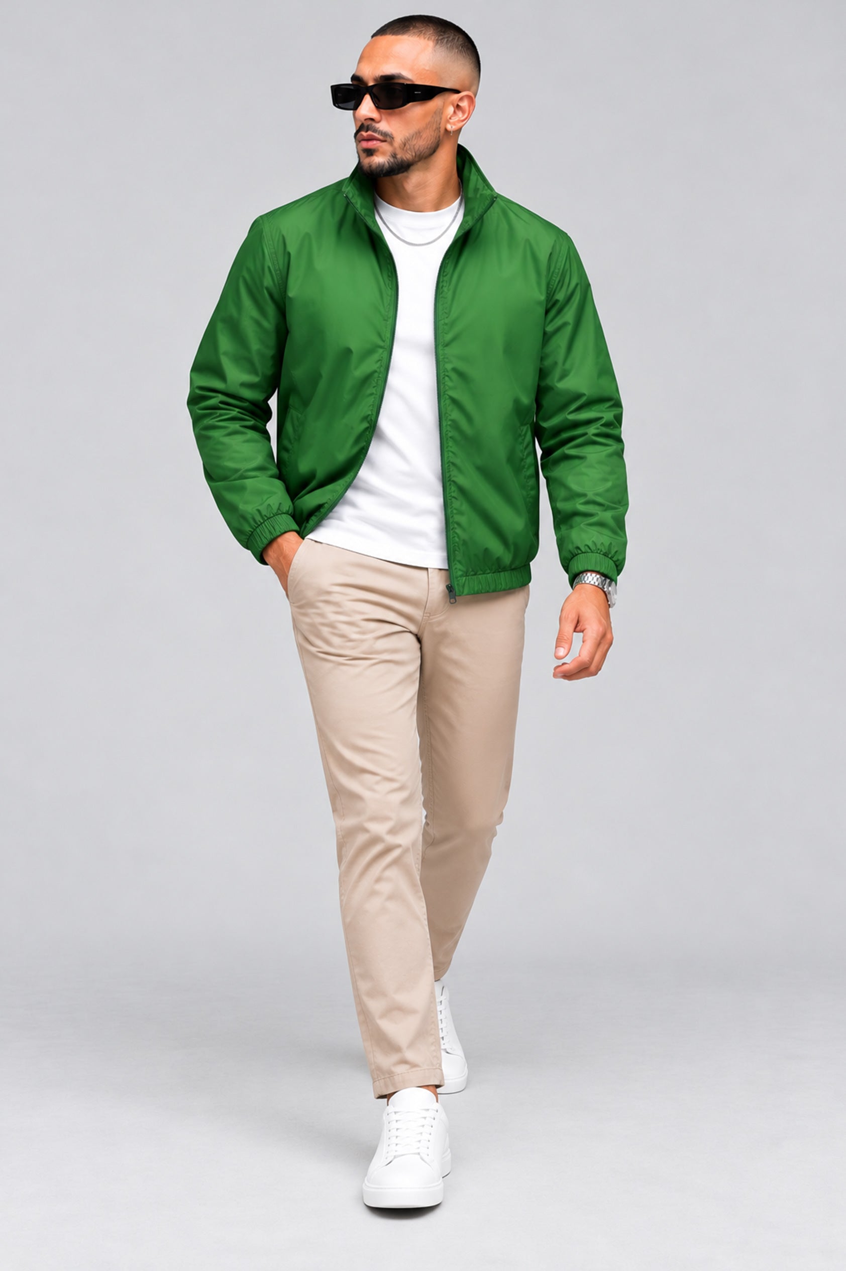 Alpine Men’s Wind Breaker Green