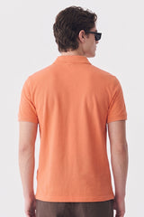Alpine Men’s Peach Essential Polo Shirt