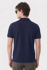 Alpine Men’s Navy Blue Essential Polo Shirt