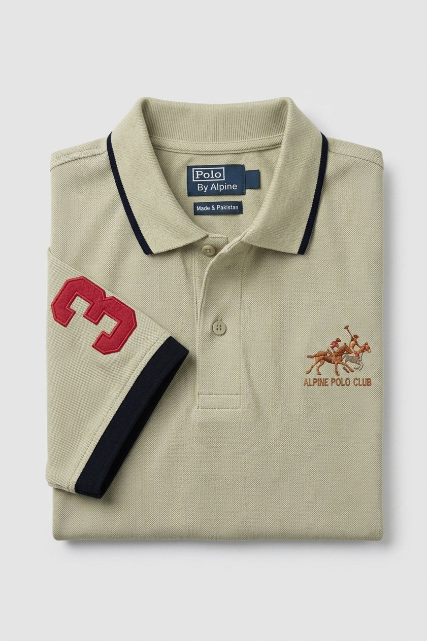 Alpine Men’s - Skin Cotton Polo Shirt
