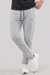 Alpine Men's - Imported Tracksuit - Silver Grey Black