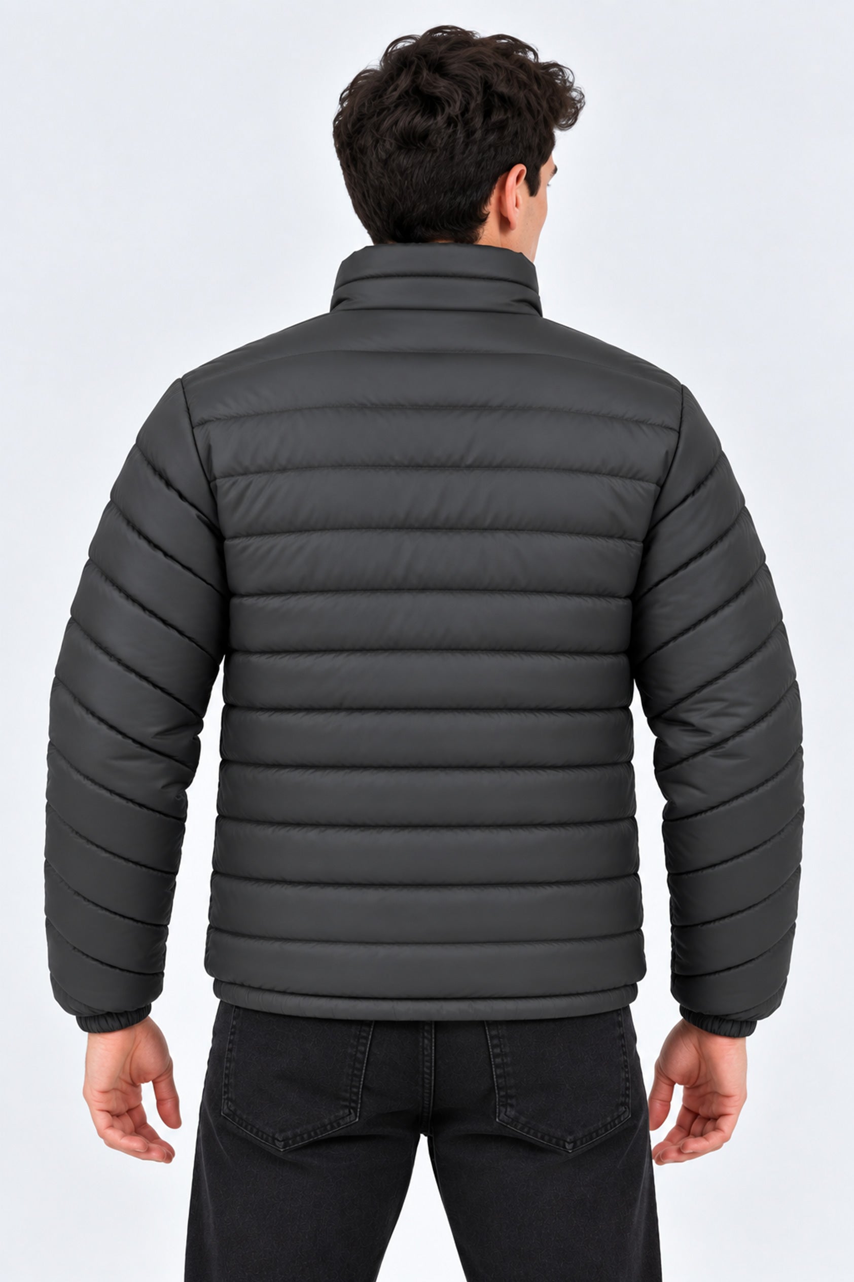 Alpine Men’s Puffer Jacket Black