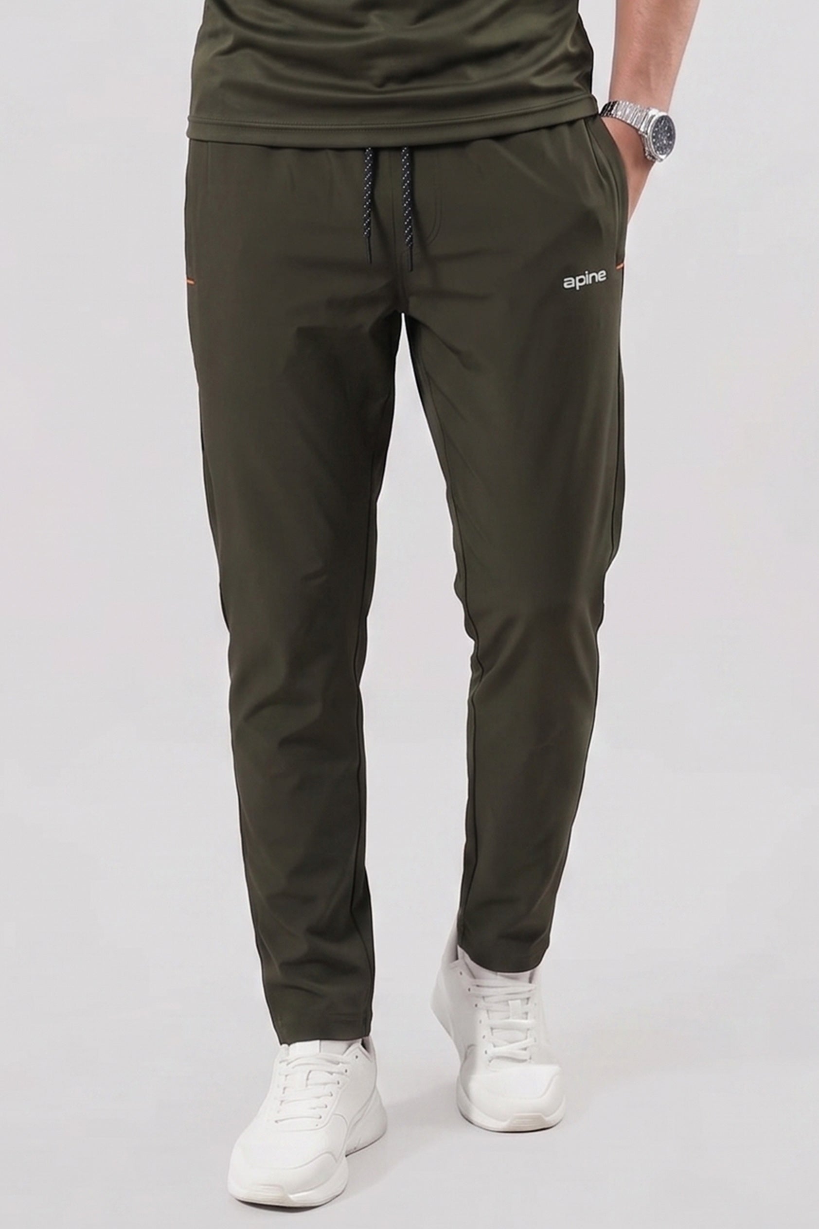 Alpine Men's - Imported Tracksuit - Olive