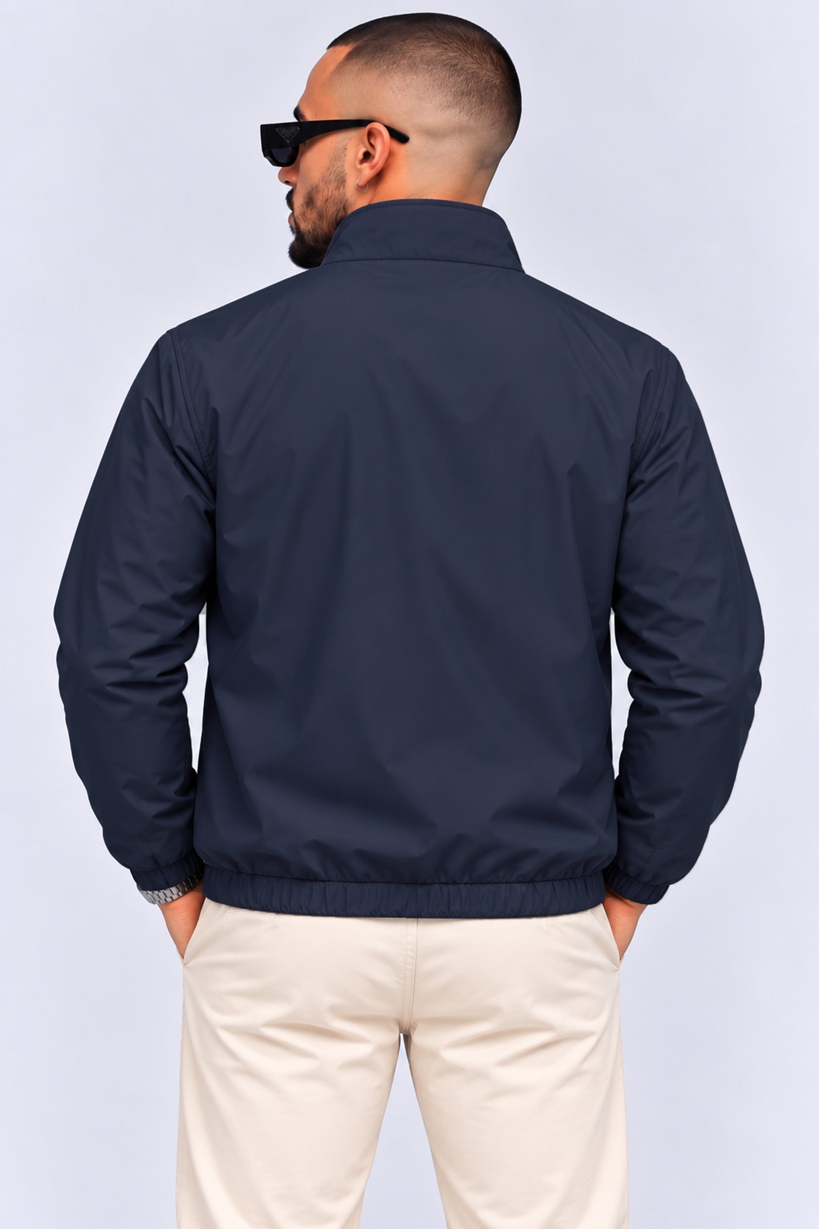 Alpine Men’s Wind Breaker Navy Blue