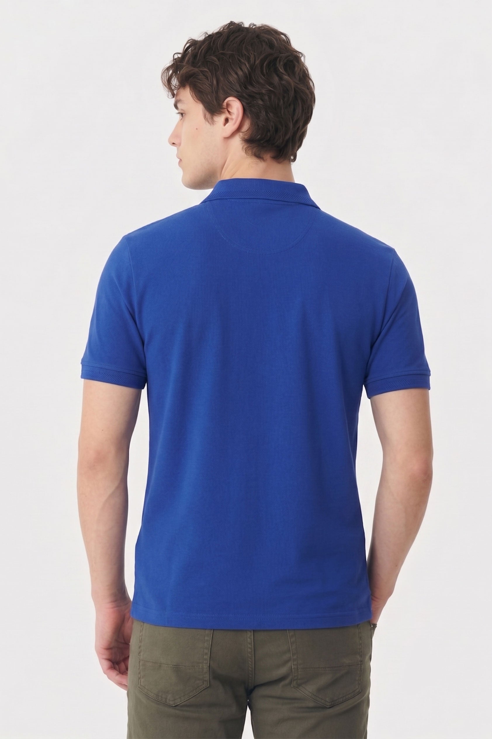 Alpine Men’s Royal Blue Essential Polo Shirt