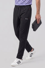 Alpine Men's - Imported Tracksuit - Black Sky Blue
