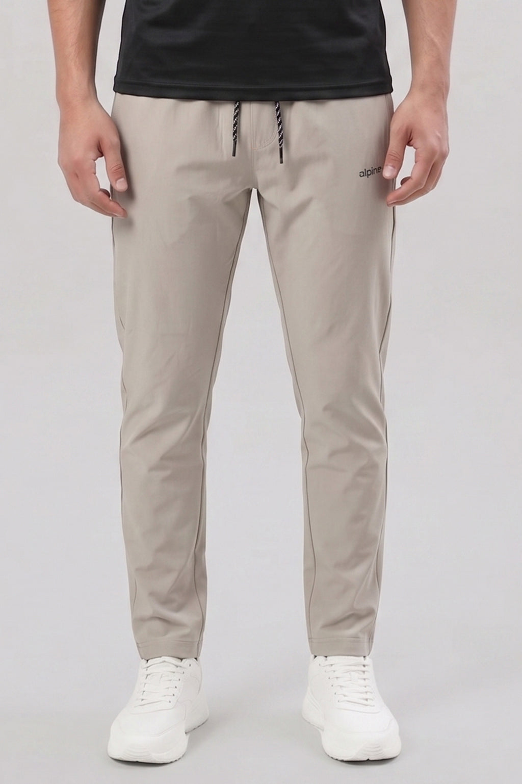 Alpine Men's - Imported Tracksuit - Sand Black