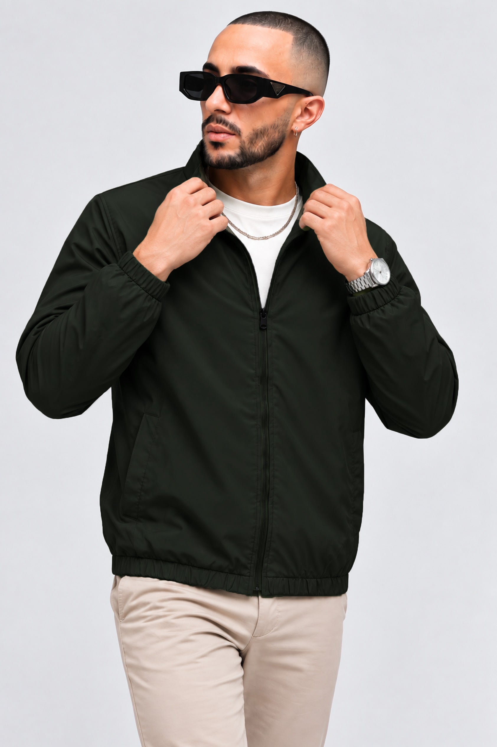 Alpine Men’s Wind Breaker Dark Green