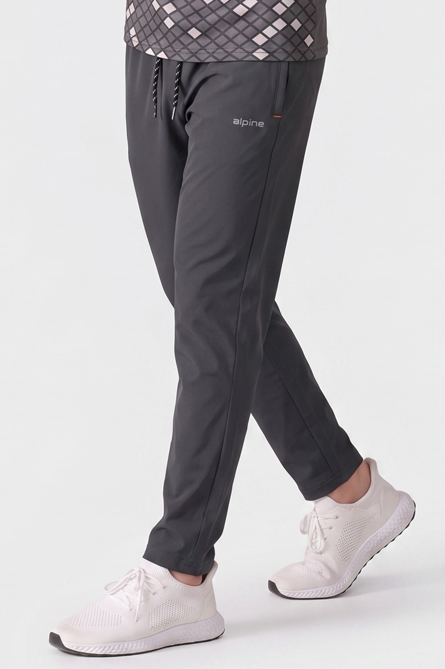 Alpine Men's - Imported Tracksuit - Charcoal Grey